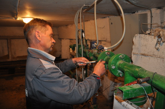 Проведена ревизия элеваторного узла отопления