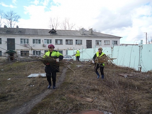 ОАО «Северный» по ОЖФ провело очередную санитарную пятницу
