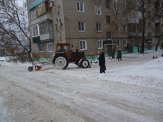Проблем с уборкой снега нет!