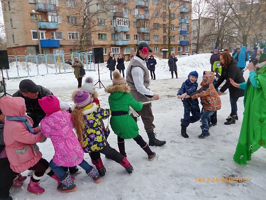 В жилых фондах компаний-партнеров организовано празднование Масленицы