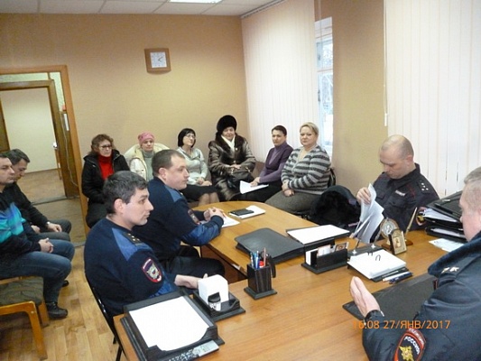 Состоялась встреча Совета общественности Ленинского района с горожанами